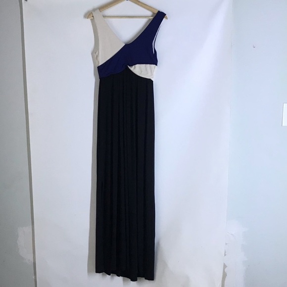 Maeve By Anthropologie Elysian Maxi Color Block Grecian Dress XS - Picture 8 of 11